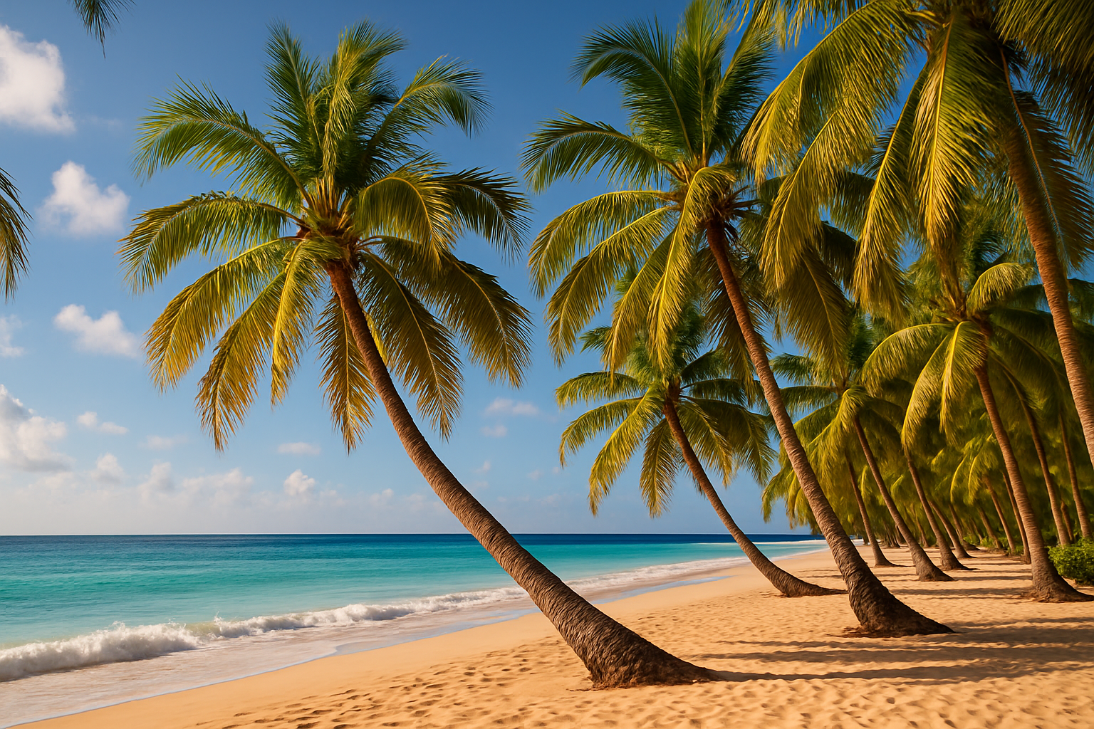 palm trees